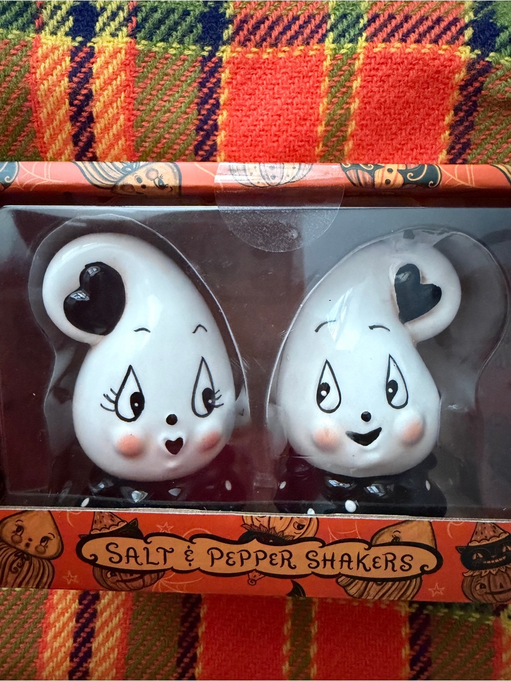 Johanna Parker ghost salt and pepper shakers